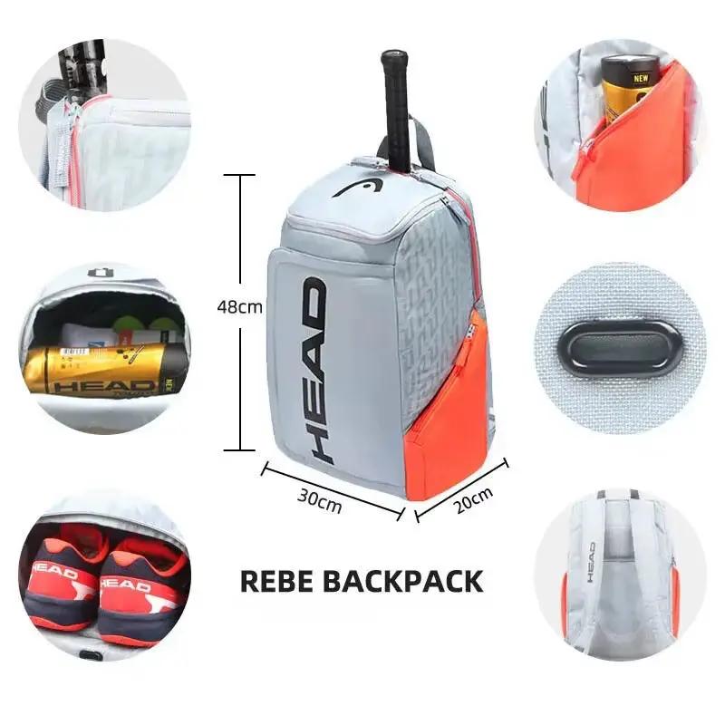Original Radical Tennis Backpack 2-Pack Rackets Men'S Bag Tenis Bag Women Padel Sports Backpack