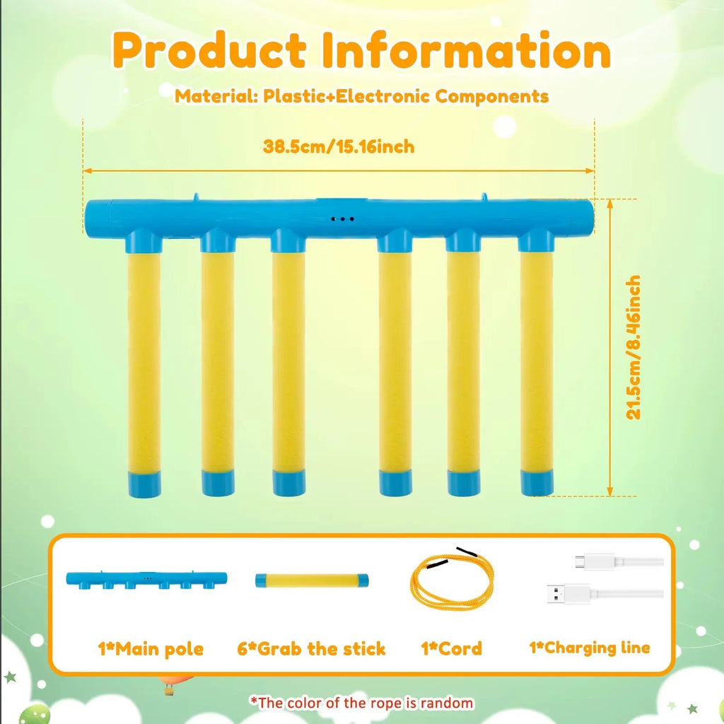 Challenge Falling Sticks Game Kids Stick Catching Toy Training Reaction Hand Eye Educational Parent-Child Interactive Toy Sports