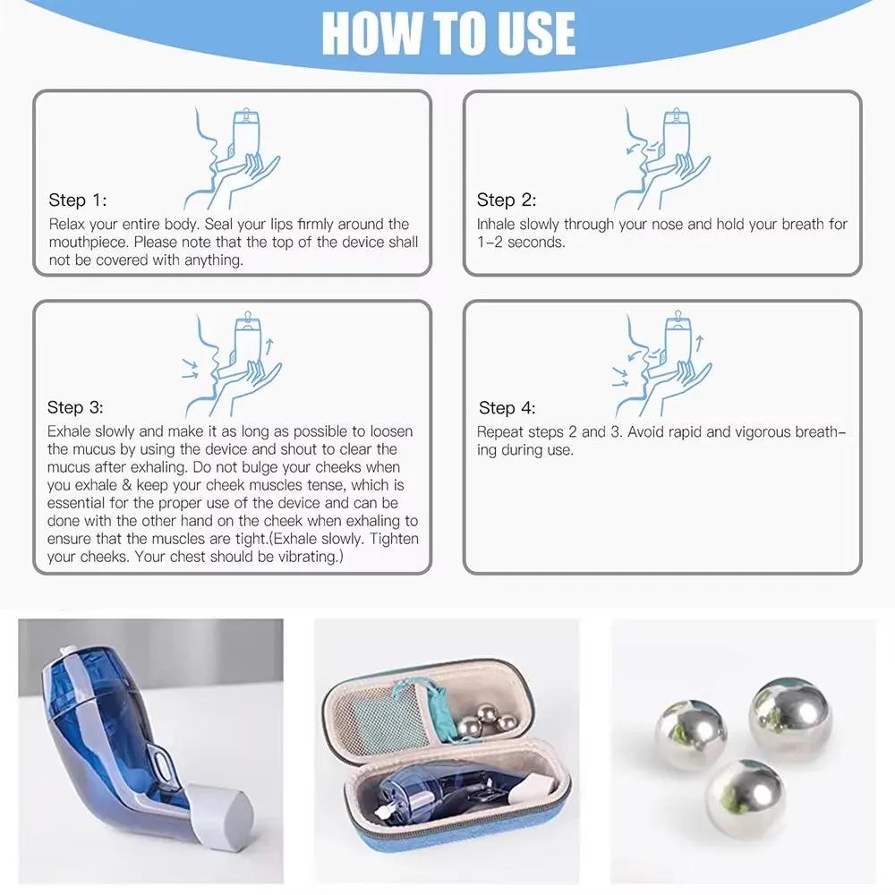 Sonmol Nascool Mucus Removal Device – Advanced Lung Expander & Phlegm Clearance Trainer for Easier Breathing