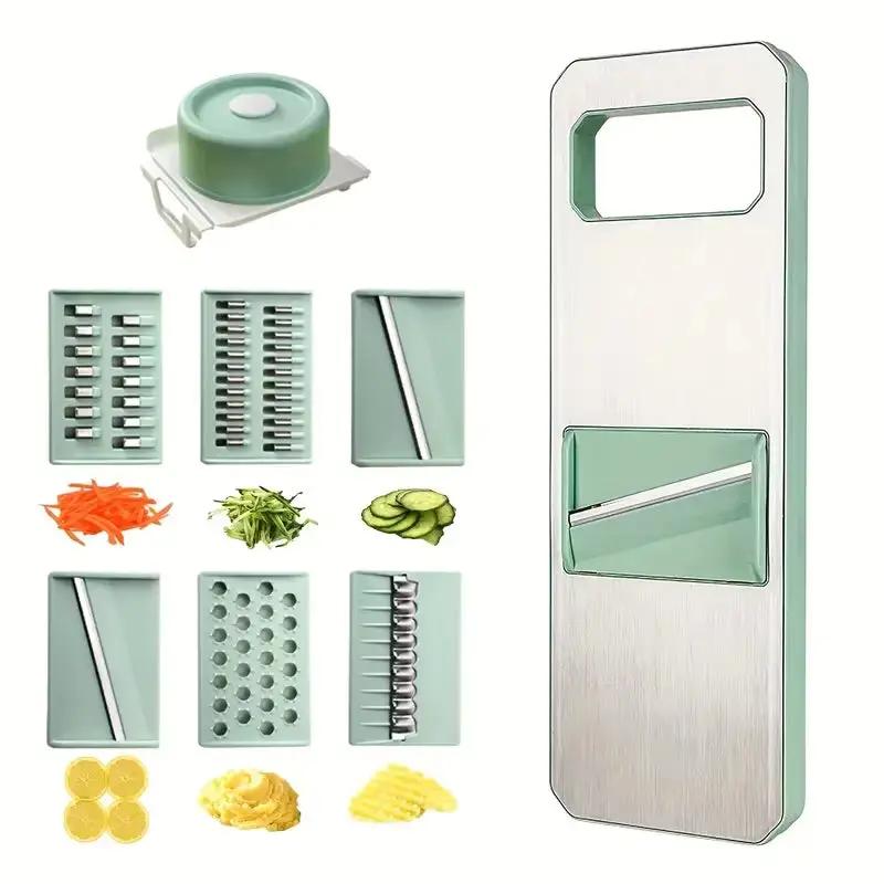 ChopMaster 6-in-1 Manual Vegetable Chopper – Ultimate Kitchen Slicer for Fast, Easy Prep  Description: