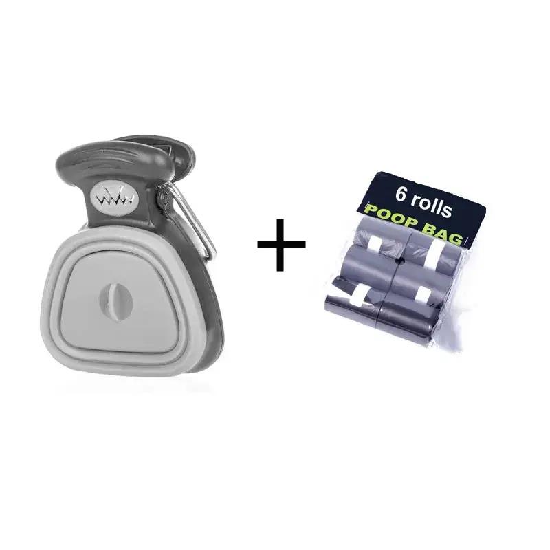 PawPort™ Foldable Pet Pooper Scooper – Clean & Go with Decomposable Bags