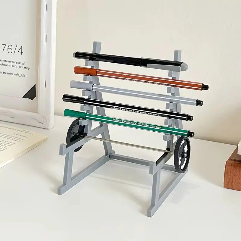 Barbell Pen Holder – Lift Your Desk Game!