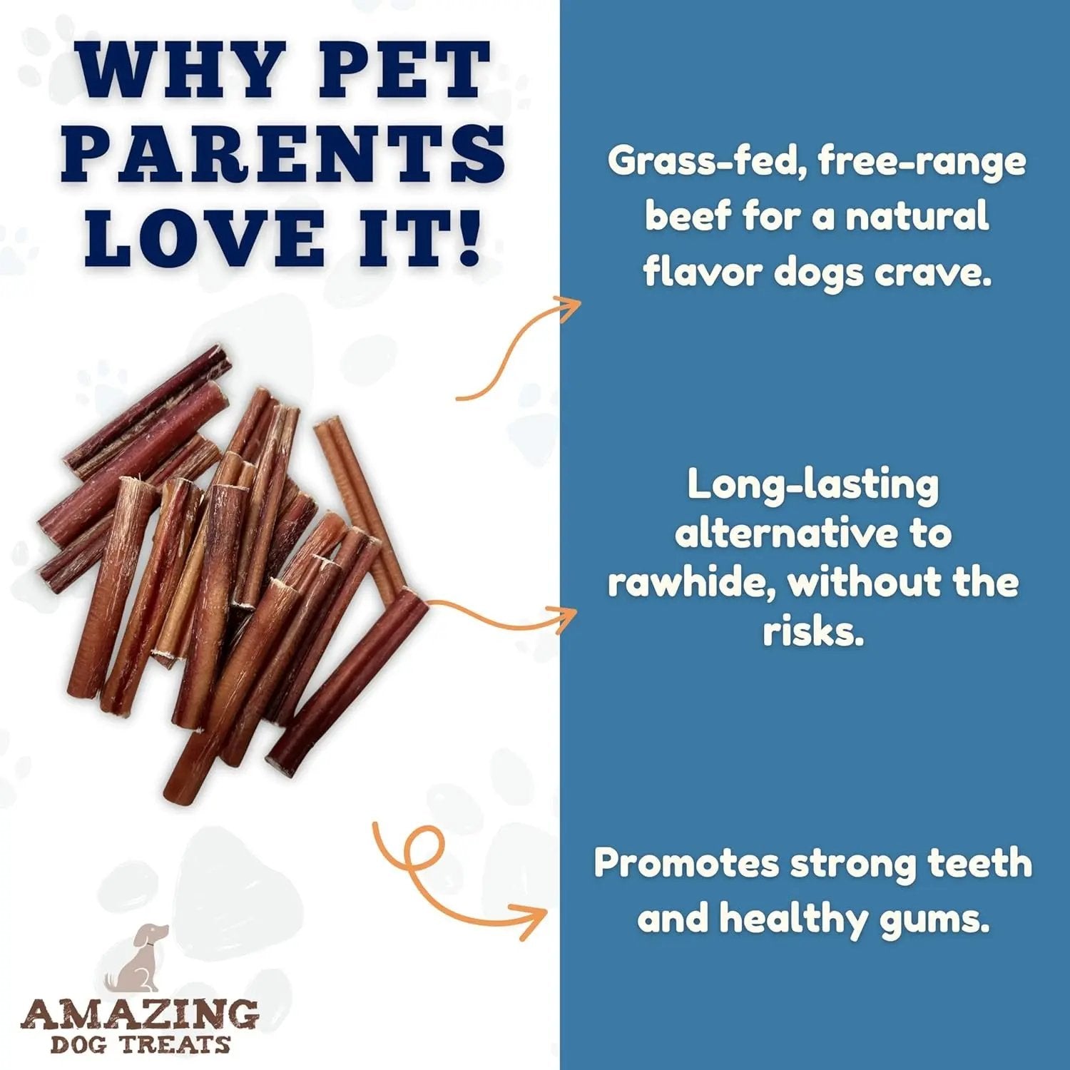 Bully Sticks 6 & 7 Inch Regular Size - Premium Bully Stick Dog Chews - Long Lasting Bully Sticks for Dogs - Best Bully Stick Dog Bone - No Hide Dog Chews