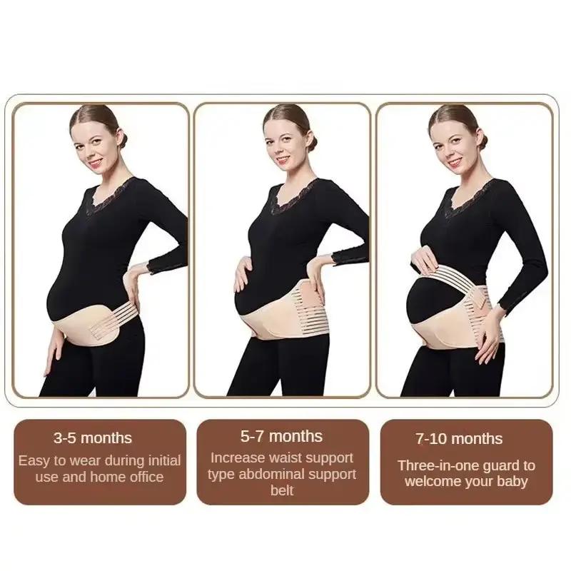 MamaComfort™ Adjustable Maternity Support Belt – Back & Belly Care for Pregnancy Relief