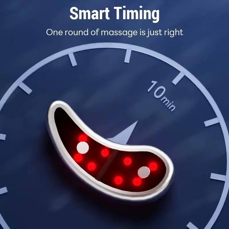 Led Red Light Eye Care Therapy EMS Pulse Micro-Current Device Eye Massager to Relieve Fatigue for Treatment under Eye Wrinkle