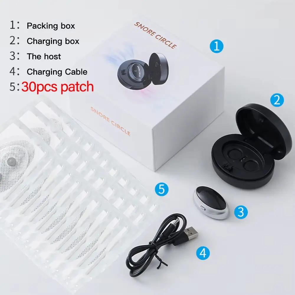 SmartSnore™ 5-Pair EMS Anti-Snoring Device – Breathe Easy, Sleep Deep