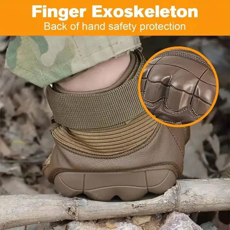 Ultimate Grip Fingerless Tactical Gloves – Touchscreen-Ready for Riders, Workers & Adventurers