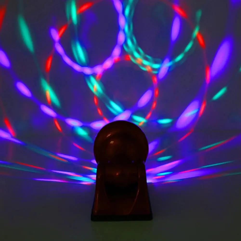 GlowOrb™ Waterproof Rotating Disco Ball Light – Colorful LED Magic for Parties & Events